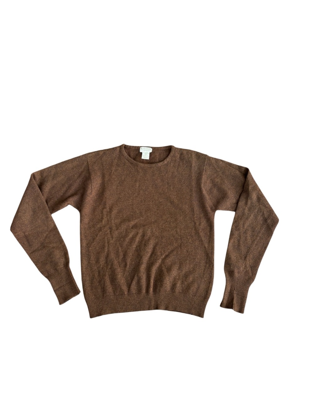 Vintage Banana Republic Safari & TradingCo Sweater S Wool/Angora Hong Kong Brown